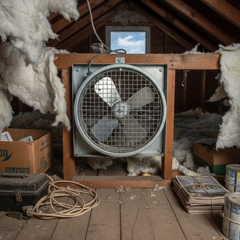 Attic Fan Installation