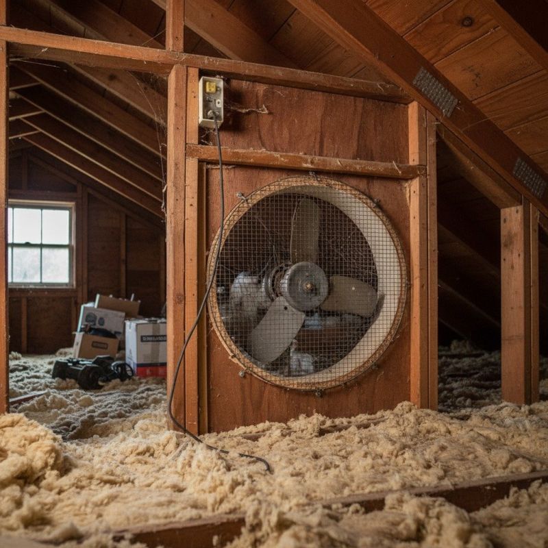 Attic Fan Installation