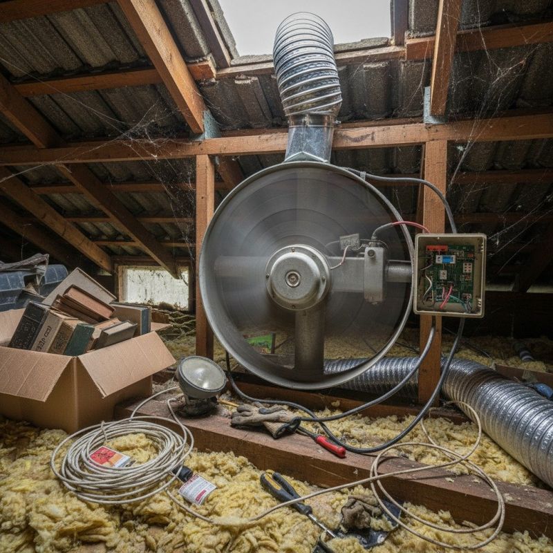 Attic Fan Replacement